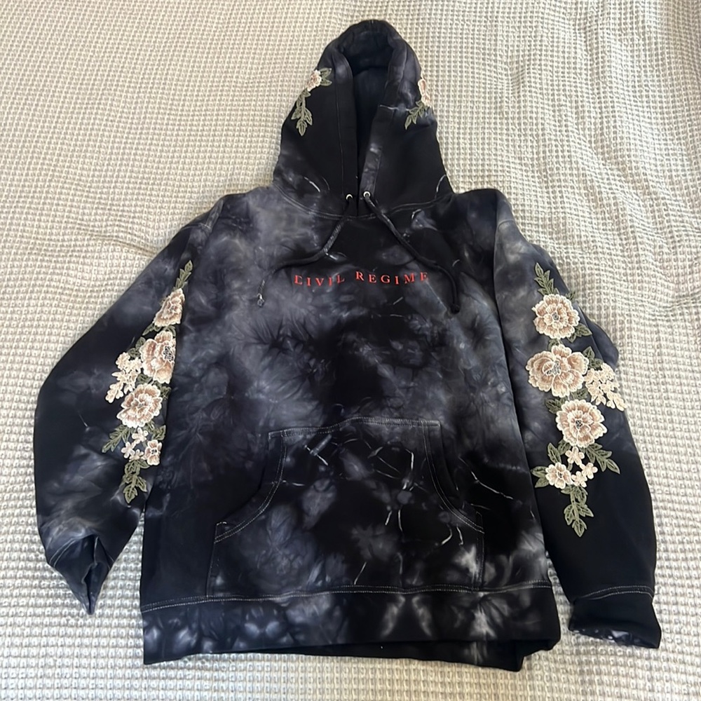 Civil Regime Roses Hoodie
